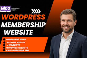build a wordpress membership and subscription website