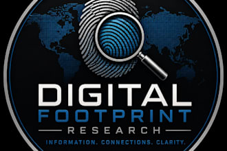 conduct professional online research and information gathering