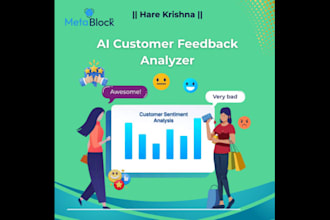 develop ai customer feedback analyzer app, sentiment analysis app survey tracker
