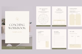 design workbook, planner and journal design