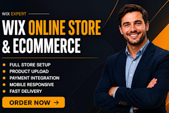 build a wix online store and wix ecommerce website
