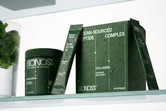 design product packaging and label design with print ready dieline