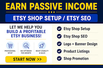 create etsy digital products and optimize etsy listings