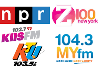 do exclusive music airplay and advertise on america radio