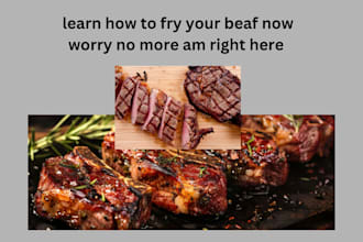 teach you on how you can make your beef look delicious