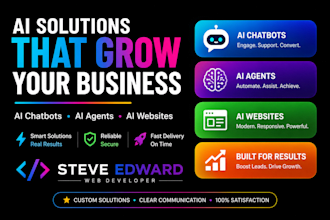 build custom ai chatbot ai agent ai powered website