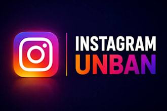 professional, restore instagram page, facebook page,ig profile unbanning issues