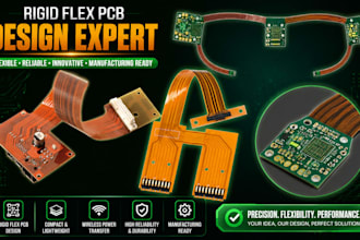 wearable wireless power transfer pcb design rigid flexible printed circuit board