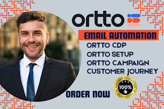 setup ortto marketing automation customer journey and email campaigns