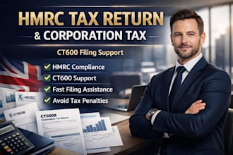 do hmrc tax return and UK corporation tax filing