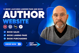 author website design book launch website writer website squarespace wordpress