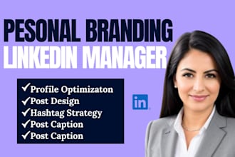 grow linkedin personal branding using profile optimization and brand strategy