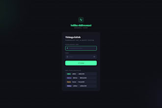 build a professional web dashboard or admin panel