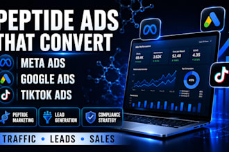 run tiktok ads peptide marketing fix peptide facebook ads tiktok video ads