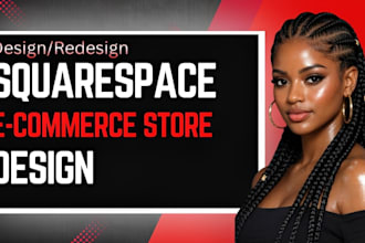 setup squarespace ecommerce store design, squarespace website design for stores