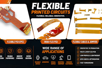 do fr4 flexible printed circuits fpcs, wearables, automotive prototyping easyeda
