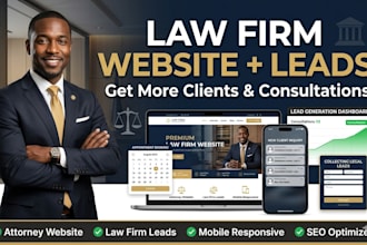 attorney website law firm website lawyer website notary website law firm leads