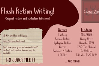 write a work of flash fiction