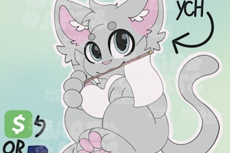draw your furry character for pride