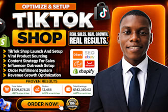 setup tik tok shop manage tiktok dropshipping optimization tiktok shop marketing