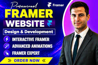 framer website, interactive framer, animations, framer design, framer expert