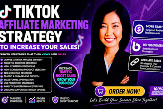 create a tiktok affiliate marketing strategy to increase your sales