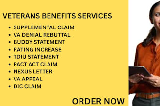 be your lawyer and help with VA disability claims, appeal, and veterans benefits