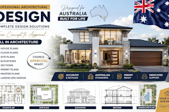 create council ready da architectural drawings for fast approval australia