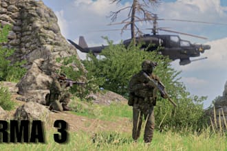 create or customize arma 3 helicopters, mods, maps, weapons, and servers