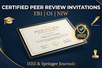 authentic certified iee or springer peer review invites for eb1 niw o1 criteria