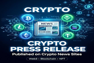 distribute your crypto press release to crypto news websites