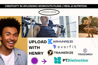 upload kahunas io, trainerize workout programs, everfit ptdinstinction truecoach