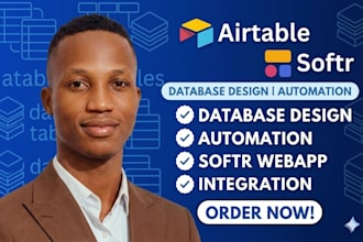 build glide mobile app, adalo app, airtable database and automation, softr app
