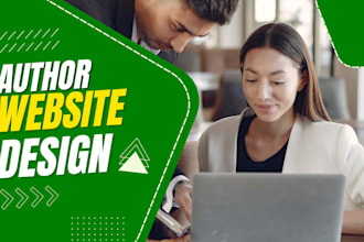 design or redesign book author website, author website design ebook website