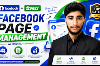 we manage and grow your facebook page with engaging content