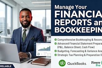 manage your quickbooks bookkeeping and financial reports