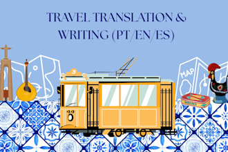 write expert travel blog posts or itineraries