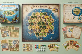 design board game, tabletop game, and card game  design