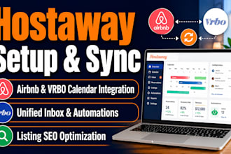 setup hostaway channel manager and optimize airbnb vrbo listings