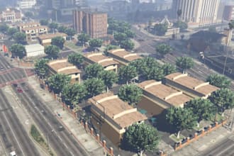 make fivem map, fivem custom mlo, fivem hood, fivem custom city, custom hood