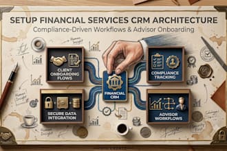 setup financial services crm architecture advisor onboarding compliance workflow