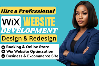 professional wix website designed for maximum conversions