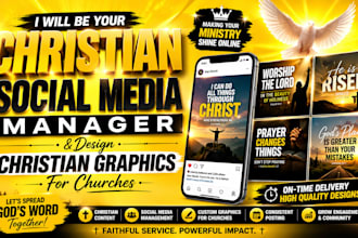 be your christian social media manager design christian graphics for churches