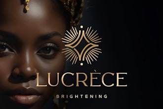 design a luxury cosmetics, beauty, skincare, and makeup logo