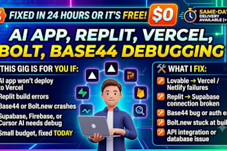 emergency fix lovable replit ai website deploy lovable base44 replit v0 claude a