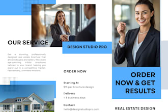 design real estate brochure property marketing flyer do real estate brochure