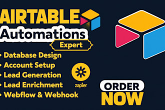 build make com, zapier, airtable, n8n and gohighlevel automation
