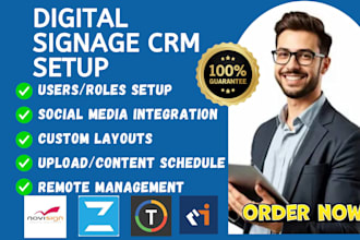 setup optisigns digital signage yodeck displai screencloud xibo nento zeetaminds