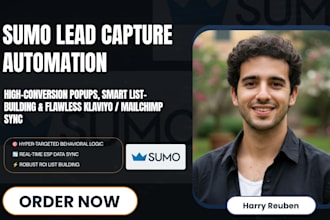 setup sumo lead capture sumo klaviyo mailchimp popups sumo list building