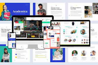 do academic and educational powerpoint presentations for teachers and webinars